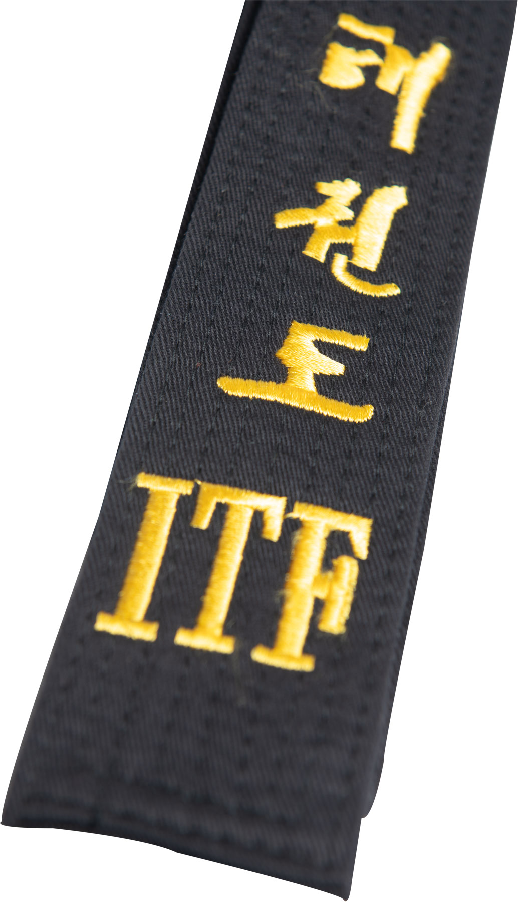 TOP TEN Taekwondo band - ITF - Zwart TOP TEN Taekwondo band - ITF - Zwart