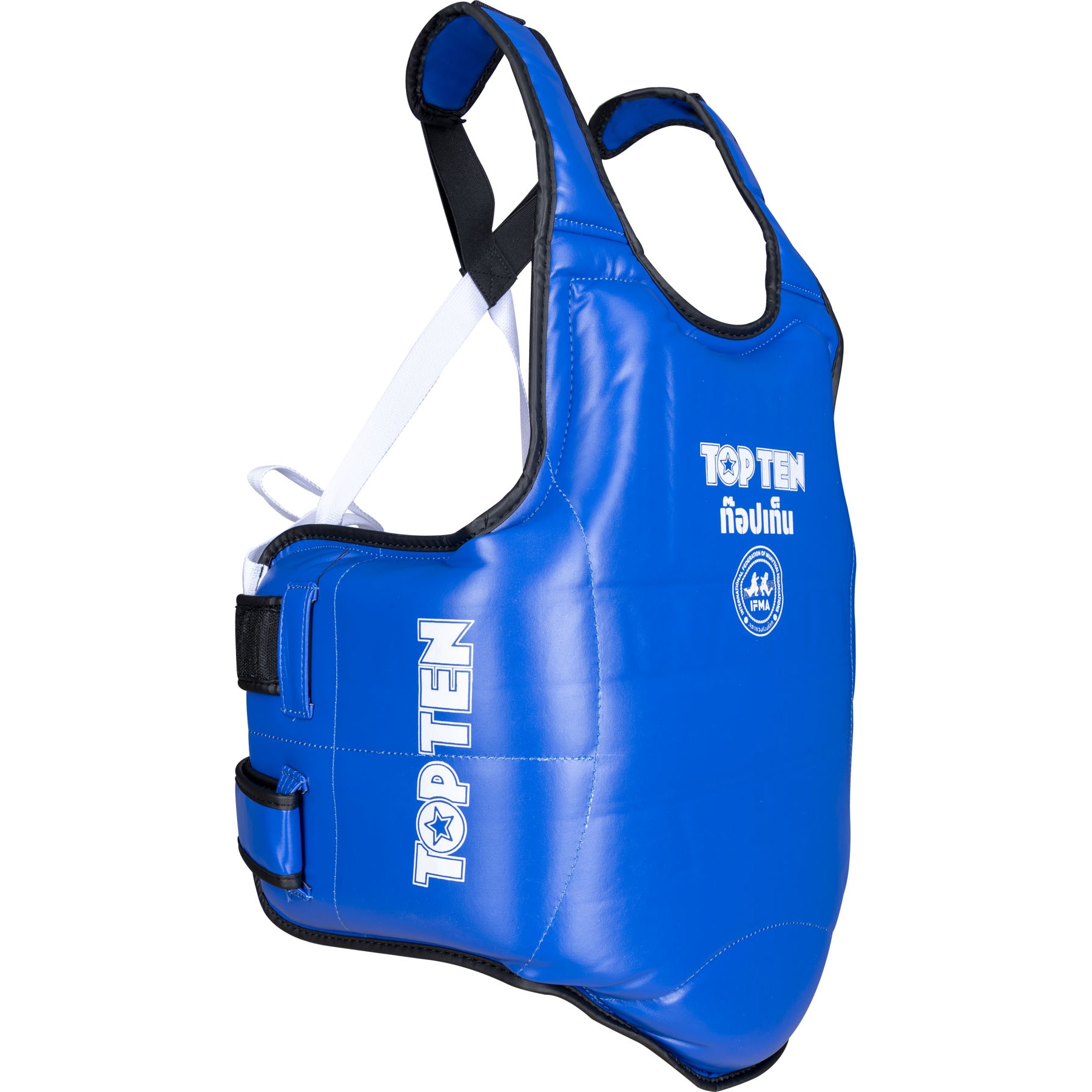 TOP TEN Body protector - Jot Muay IFMA - Blauw TOP TEN Body protector - Jot Muay IFMA - Blauw