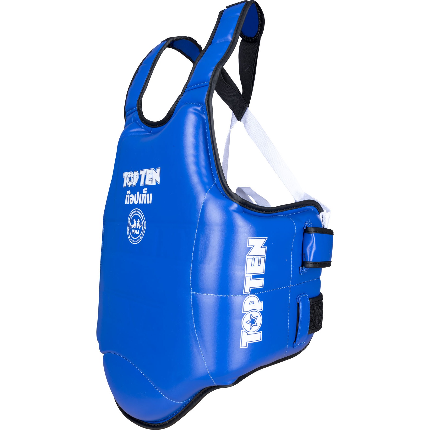 TOP TEN Body protector - Jot Muay IFMA - Blauw TOP TEN Body protector - Jot Muay IFMA - Blauw