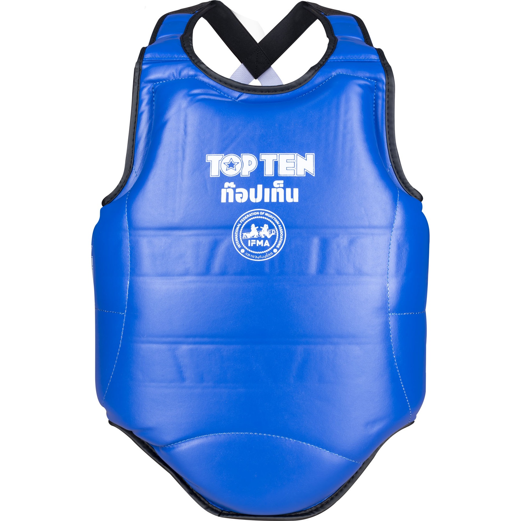 TOP TEN Body protector - Jot Muay IFMA - Blauw TOP TEN Body protector - Jot Muay IFMA - Blauw