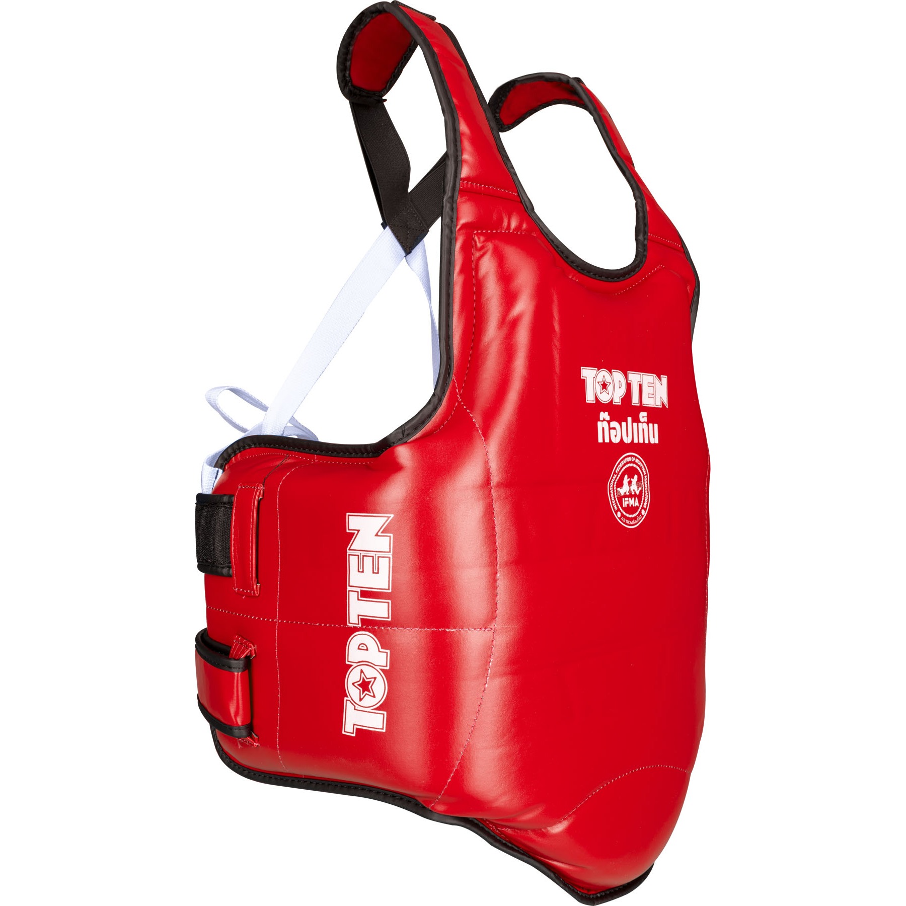 TOP TEN Body protector - Jot Muay IFMA - Rood TOP TEN Body protector - Jot Muay IFMA - Rood