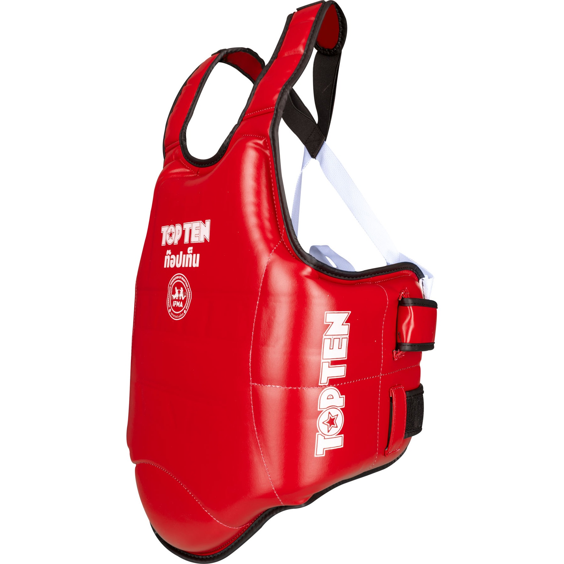 TOP TEN Body protector - Jot Muay IFMA - Rood TOP TEN Body protector - Jot Muay IFMA - Rood