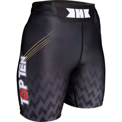 TOP TEN MMA Compressieshort voor dames - BRAVE Fight Night - Zwart TOP TEN MMA Compressieshort voor dames - BRAVE Fight Night - Zwart