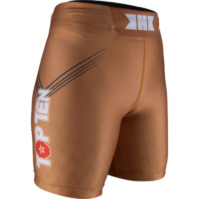 TOP TEN MMA Compressieshort dames - BRAVE Fight Night - Bruin TOP TEN MMA Compressieshort dames - BRAVE Fight Night - Bruin