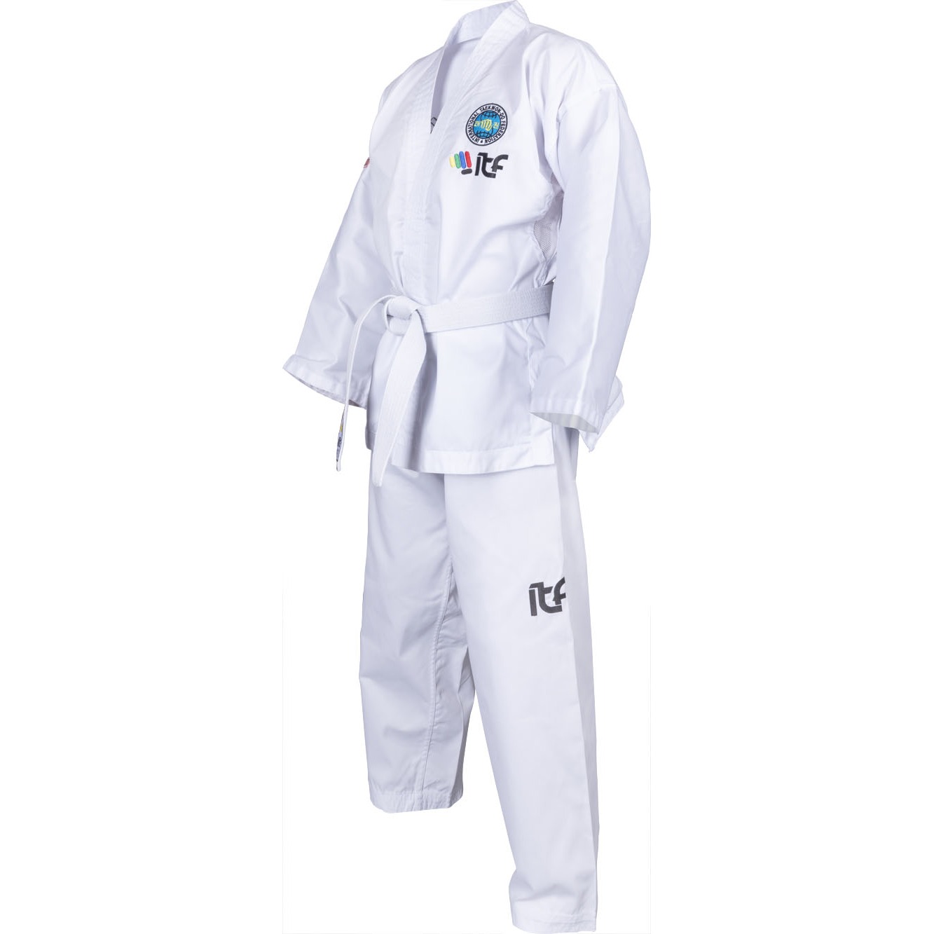 TOP TEN Taekwondopak - De-Luxe ITF Approved - Wit TOP TEN Taekwondopak - De-Luxe ITF Approved - Wit