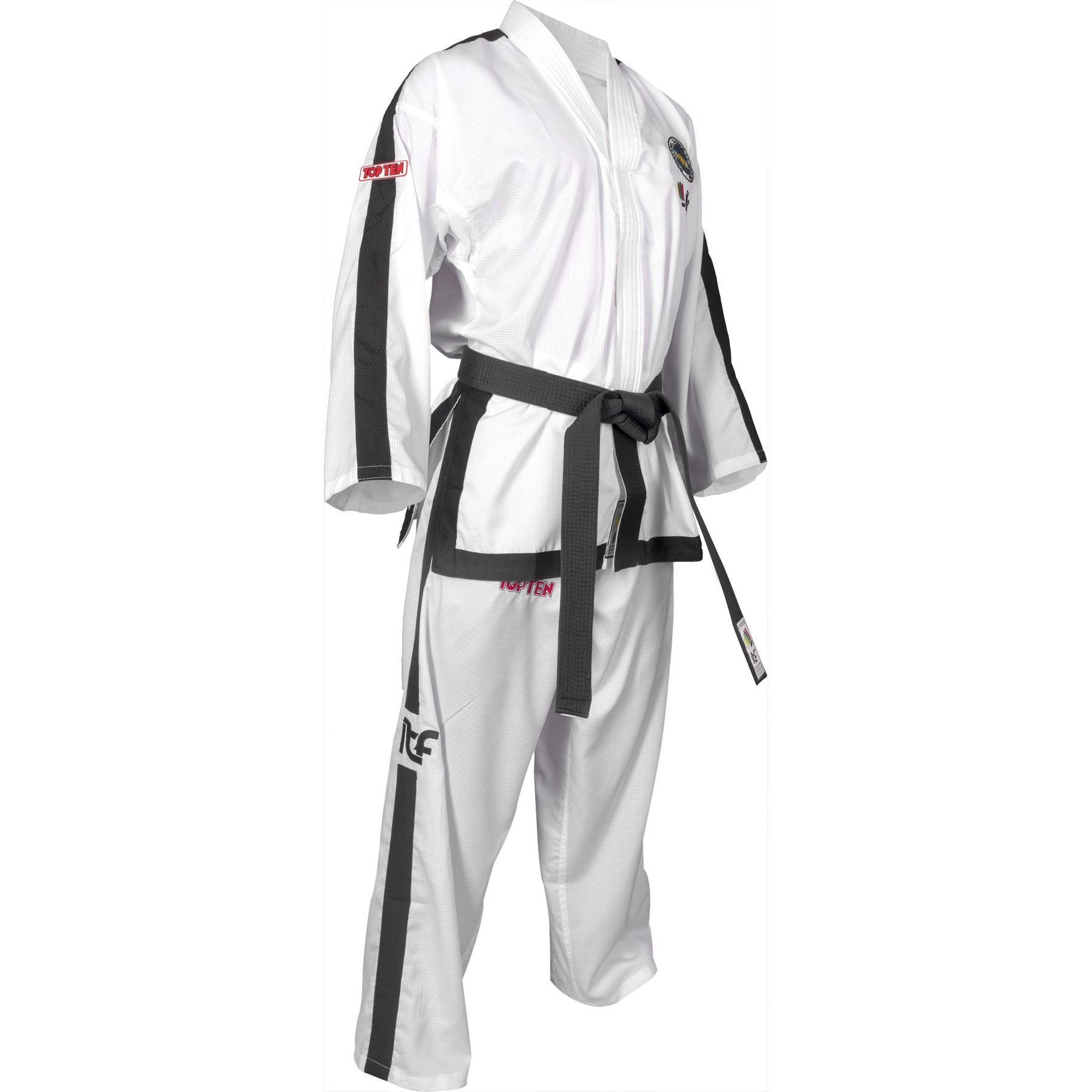 TOP TEN Taekwondopak - Diamond ITF Approved - Wit TOP TEN Taekwondopak - Diamond ITF Approved - Wit