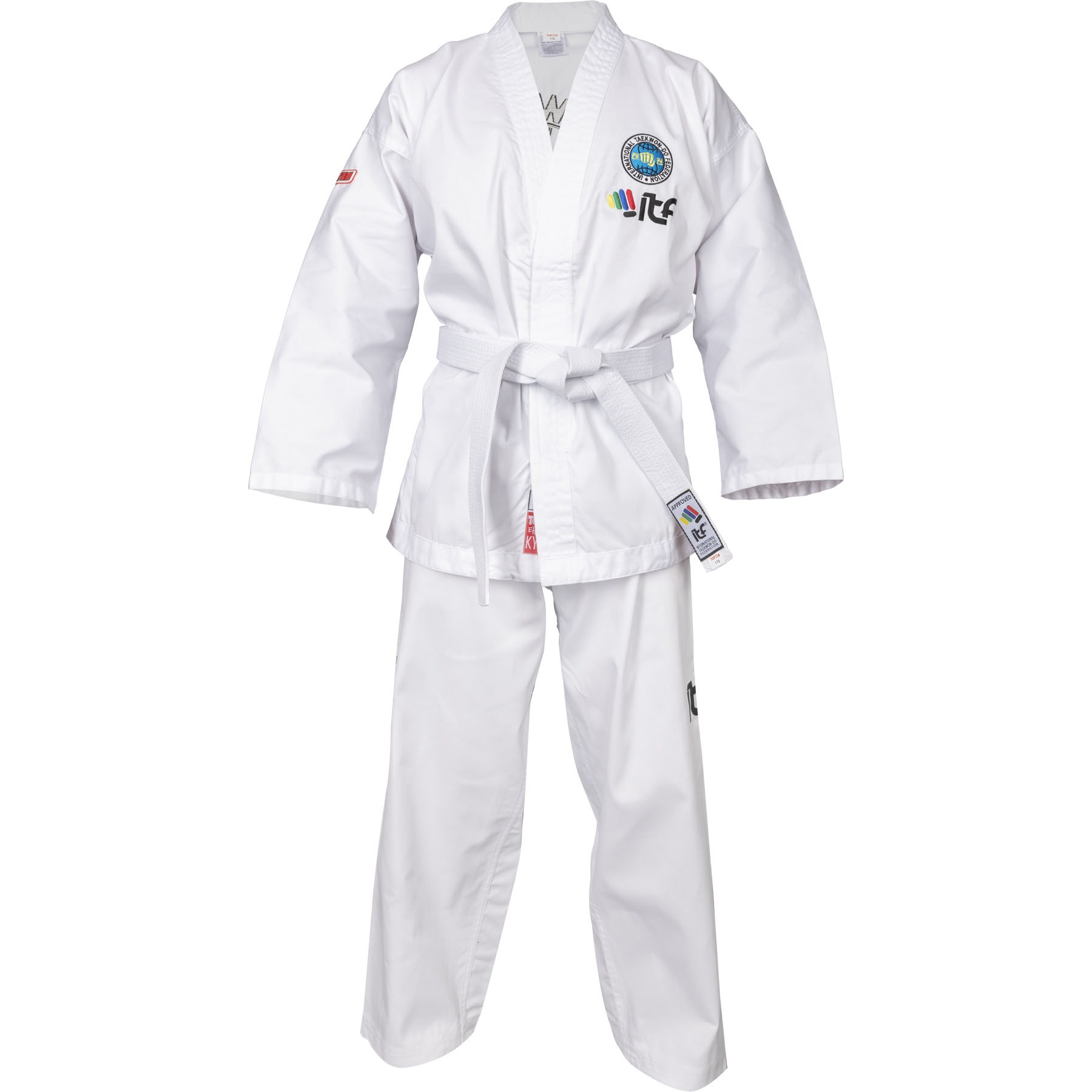 TOP TEN Taekwondopak - Kyong ITF Approved - Wit TOP TEN Taekwondopak - Kyong ITF Approved - Wit