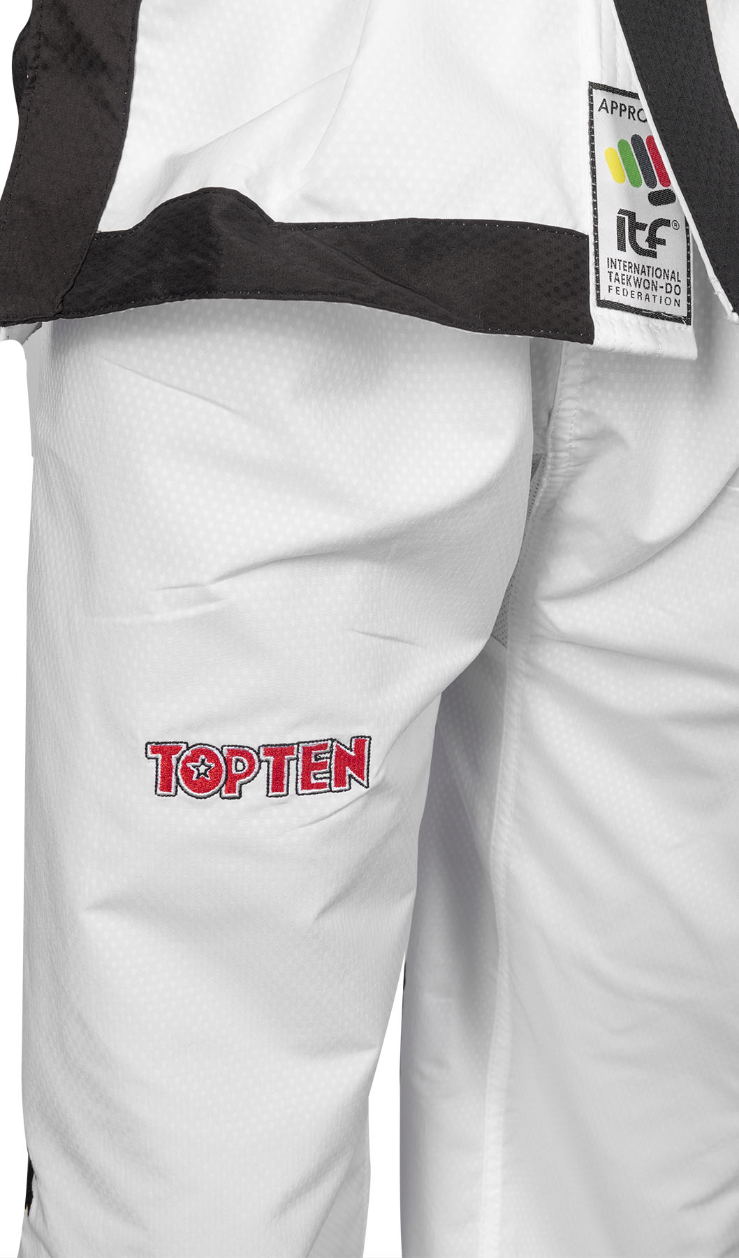 TOP TEN Taekwondopak - Diamond ITF Approved - Wit TOP TEN Taekwondopak - Diamond ITF Approved - Wit