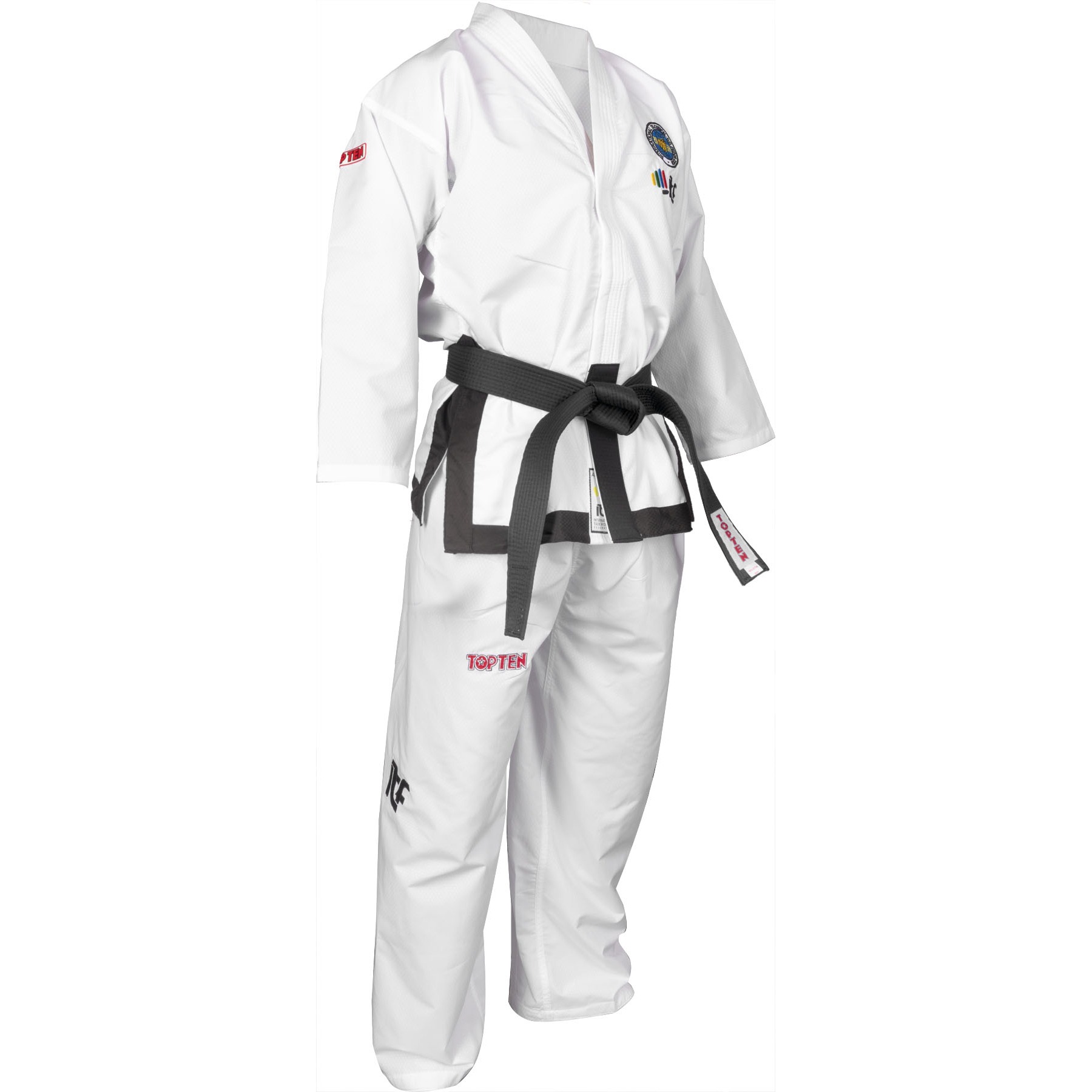 TOP TEN Taekwondopak - Diamond ITF Approved - Wit TOP TEN Taekwondopak - Diamond ITF Approved - Wit