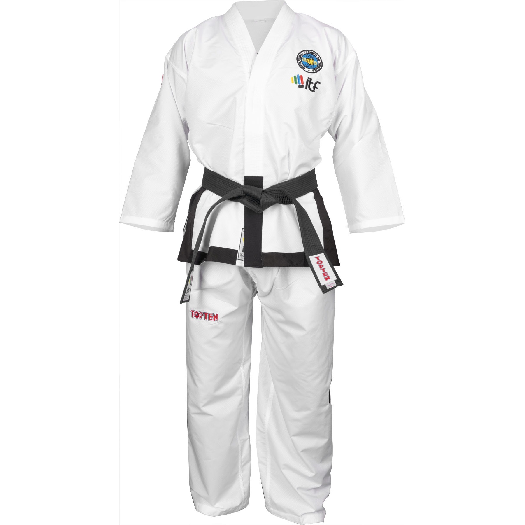 TOP TEN Taekwondopak - Diamond ITF Approved - Wit TOP TEN Taekwondopak - Diamond ITF Approved - Wit