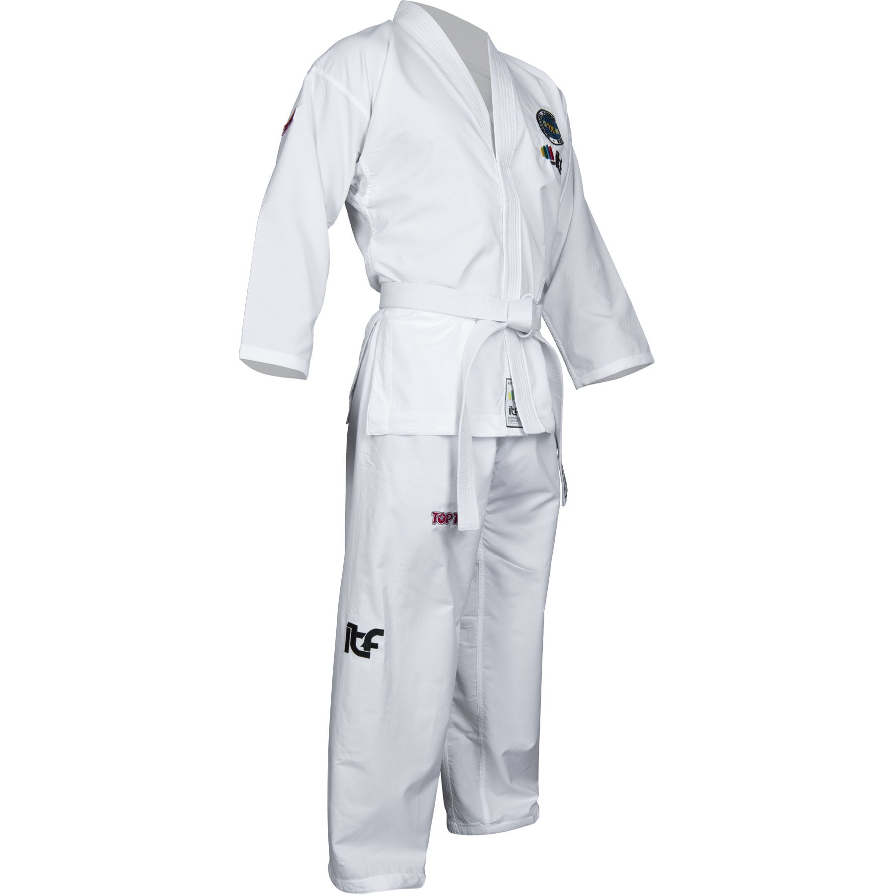 TOP TEN Taekwondopak - Diamond ITF Approved - Wit TOP TEN Taekwondopak - Diamond ITF Approved - Wit