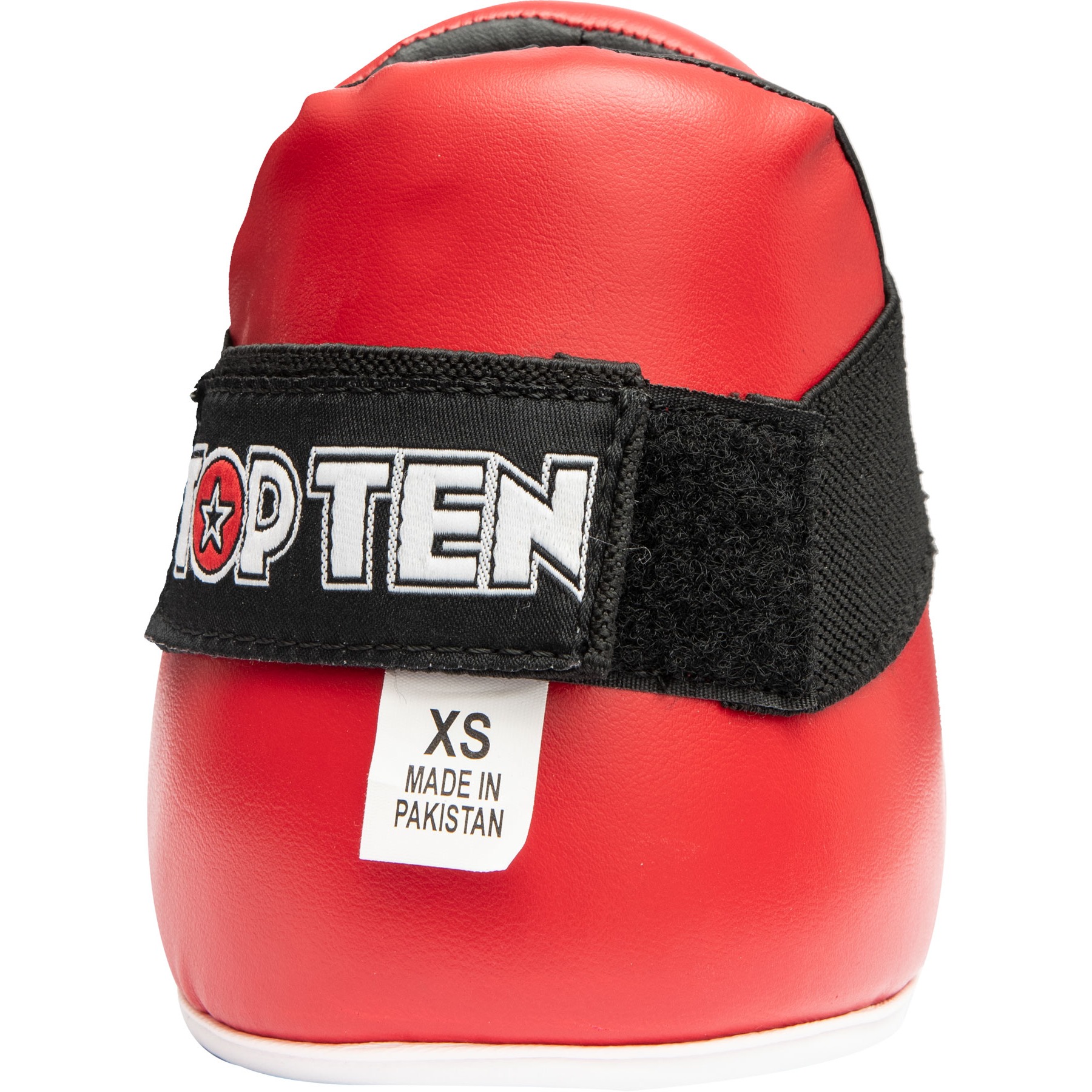 TOP TEN Taekwondovoetbeschermer - ITF Kids - Rood TOP TEN Taekwondovoetbeschermer - ITF Kids - Rood