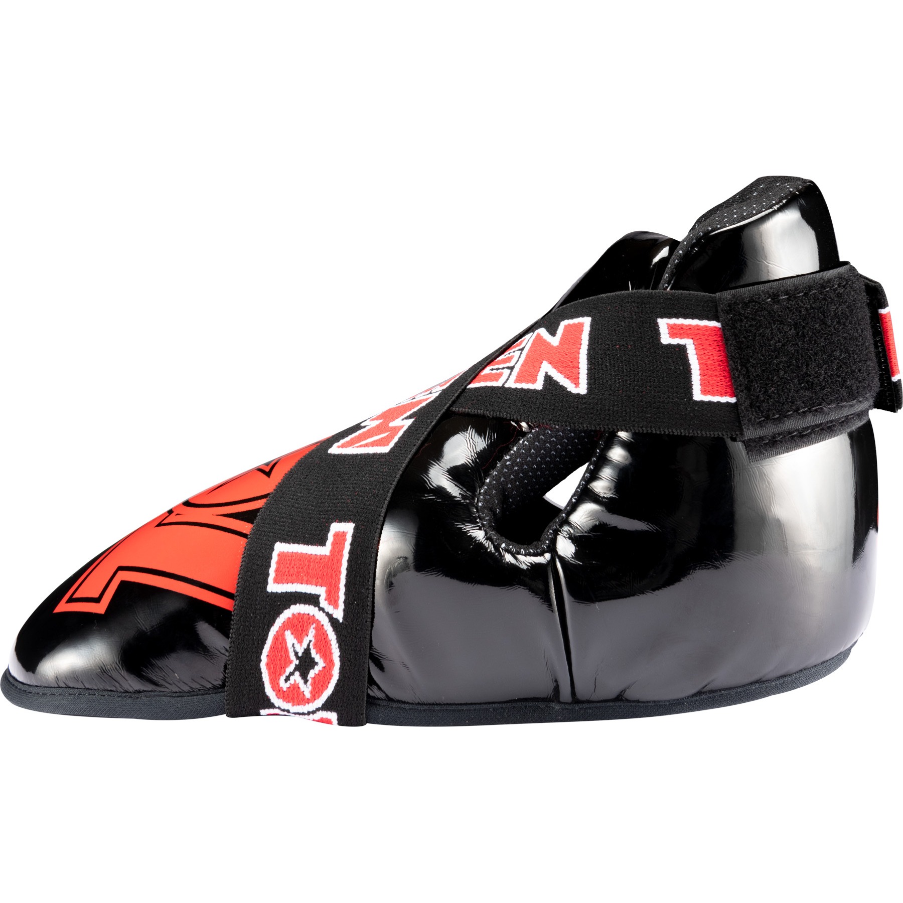 TOP TEN Voetbeschermer - SuperLight - Zwart / Rood TOP TEN Voetbeschermer - SuperLight - Zwart / Rood