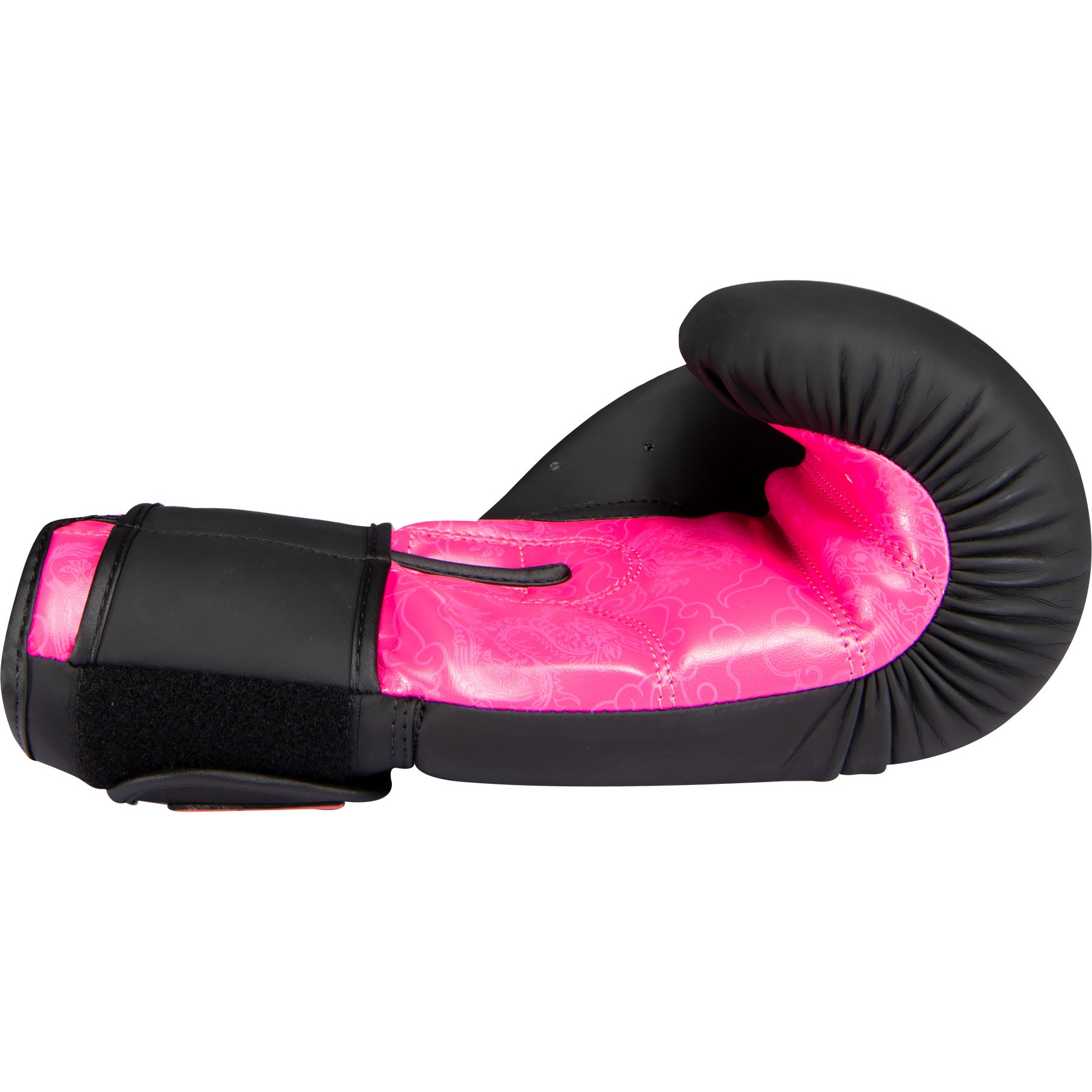 TOP TEN Bokshandschoen - Dragon - Zwart / Roze TOP TEN Bokshandschoen - Dragon - Zwart / Roze