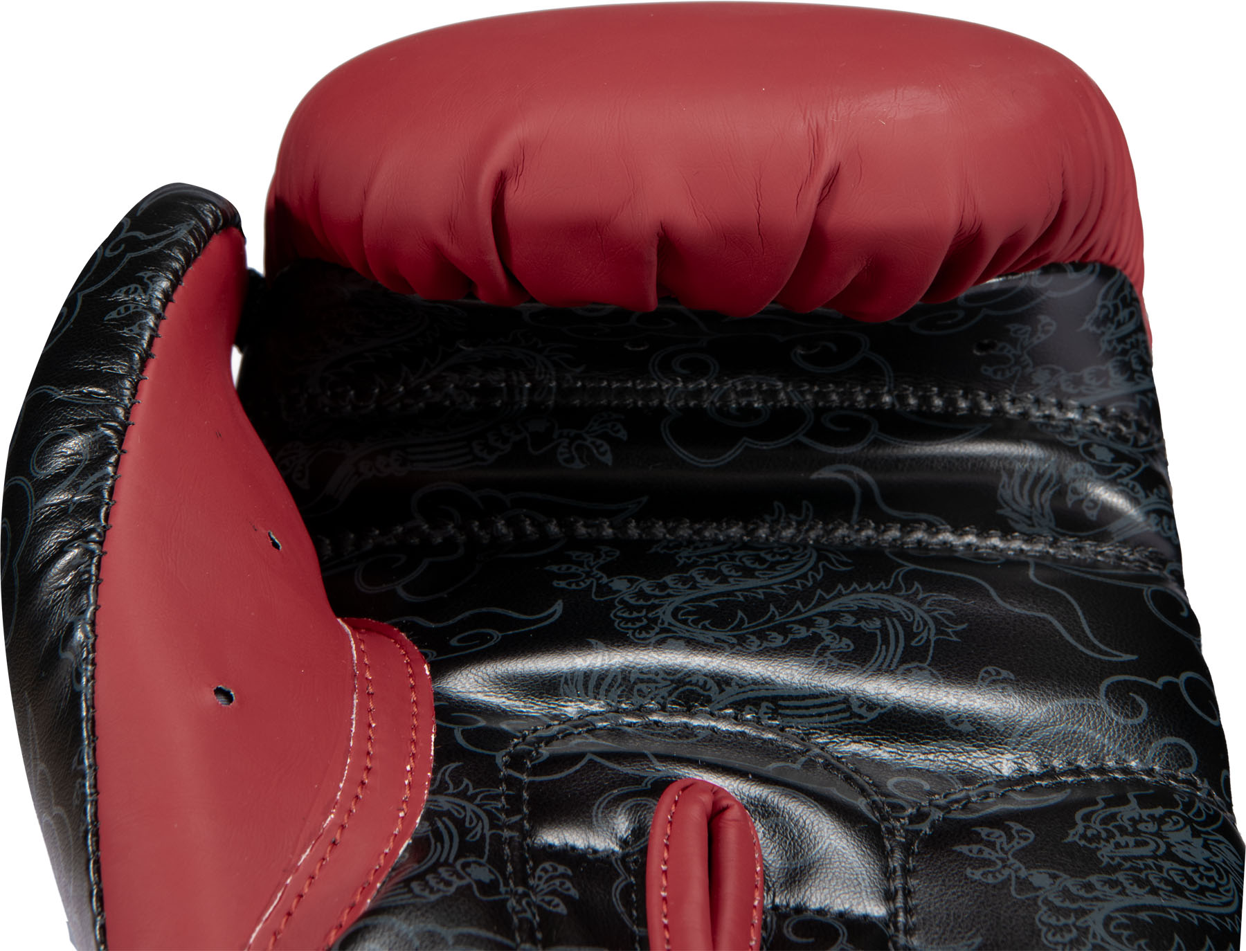 TOP TEN Bokshandschoen - Dragon - Rood / Zwart TOP TEN Bokshandschoen - Dragon - Rood / Zwart