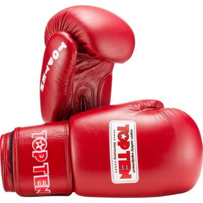 TOP TEN Bokshandschoen - Competition - Rood TOP TEN Bokshandschoen - Competition - Rood