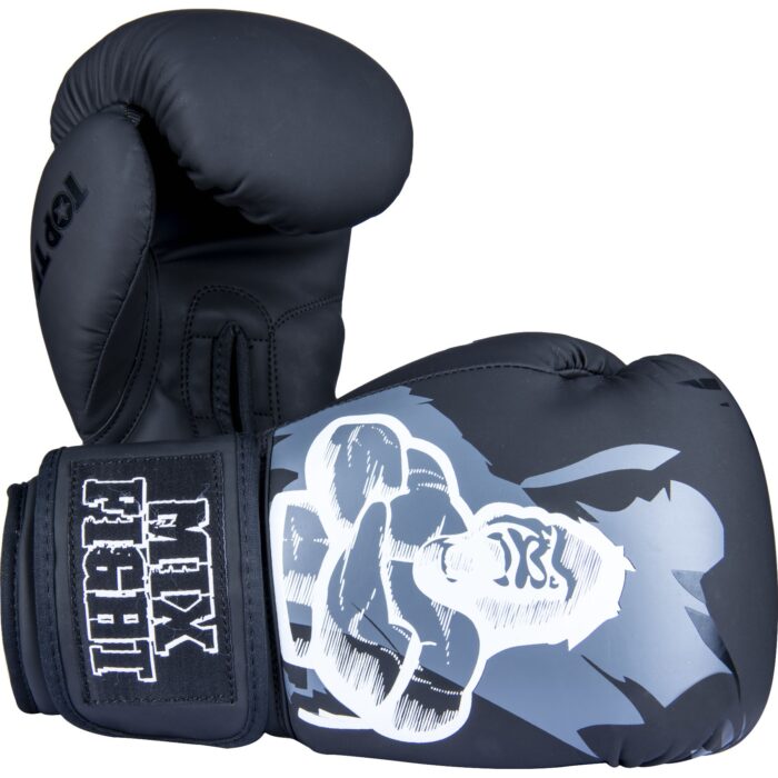 TOP TEN MMA handschoen - Mixfight Gorilla - Zwart / Wit