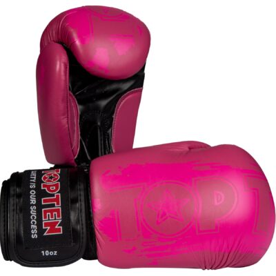 TOP TEN Bokshandschoen - Power Ink - Roze TOP TEN Bokshandschoen - Power Ink - Roze
