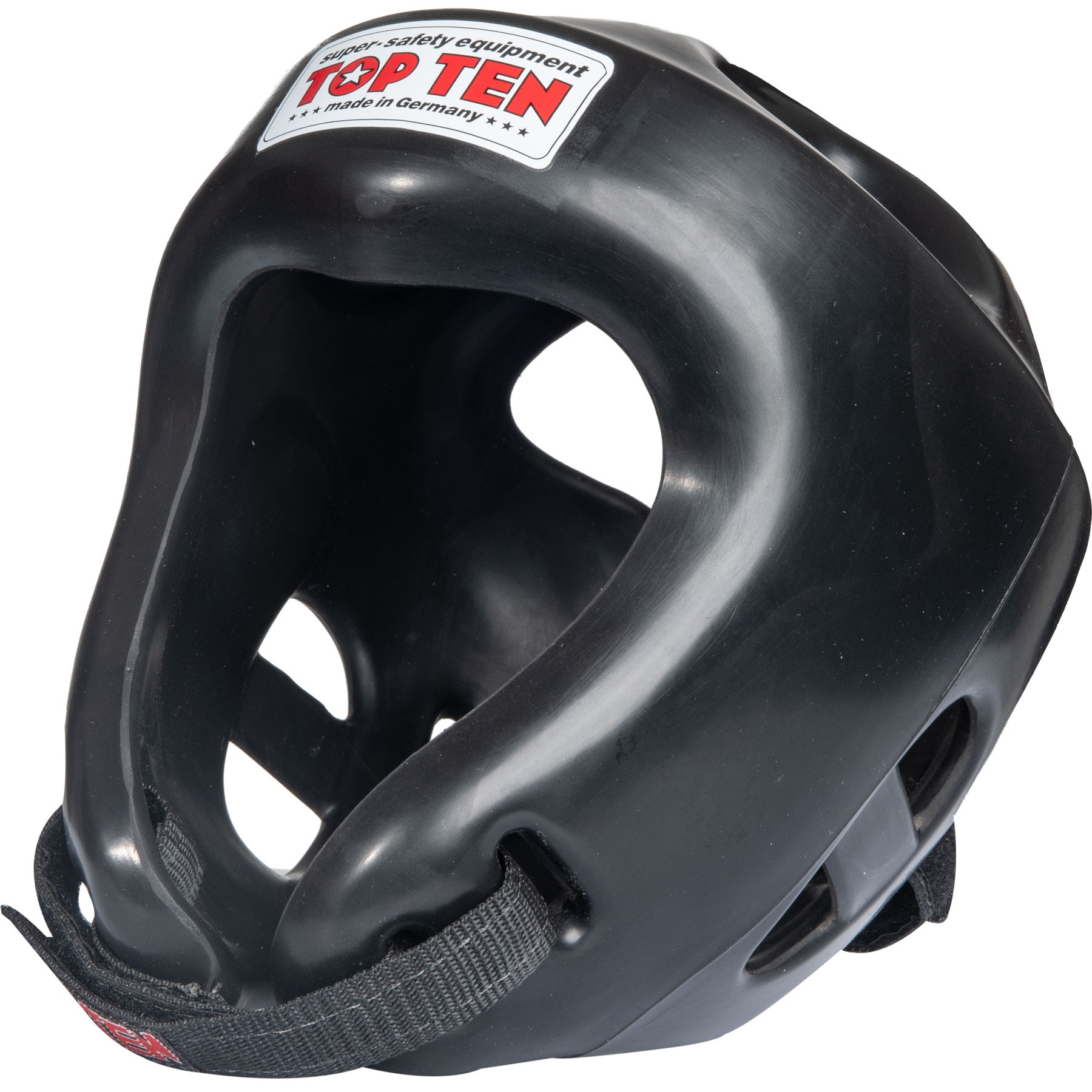 TOP TEN Hoofdbeschermer - Competition Fight - Zwart TOP TEN Hoofdbeschermer - Competition Fight - Zwart