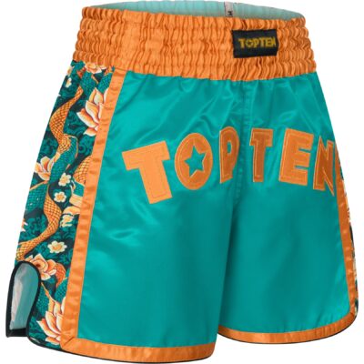 TOP TEN Thaiboks-broekje - Ryu del Mar - Blauw TOP TEN Thaiboks-broekje - Ryu del Mar - Blauw