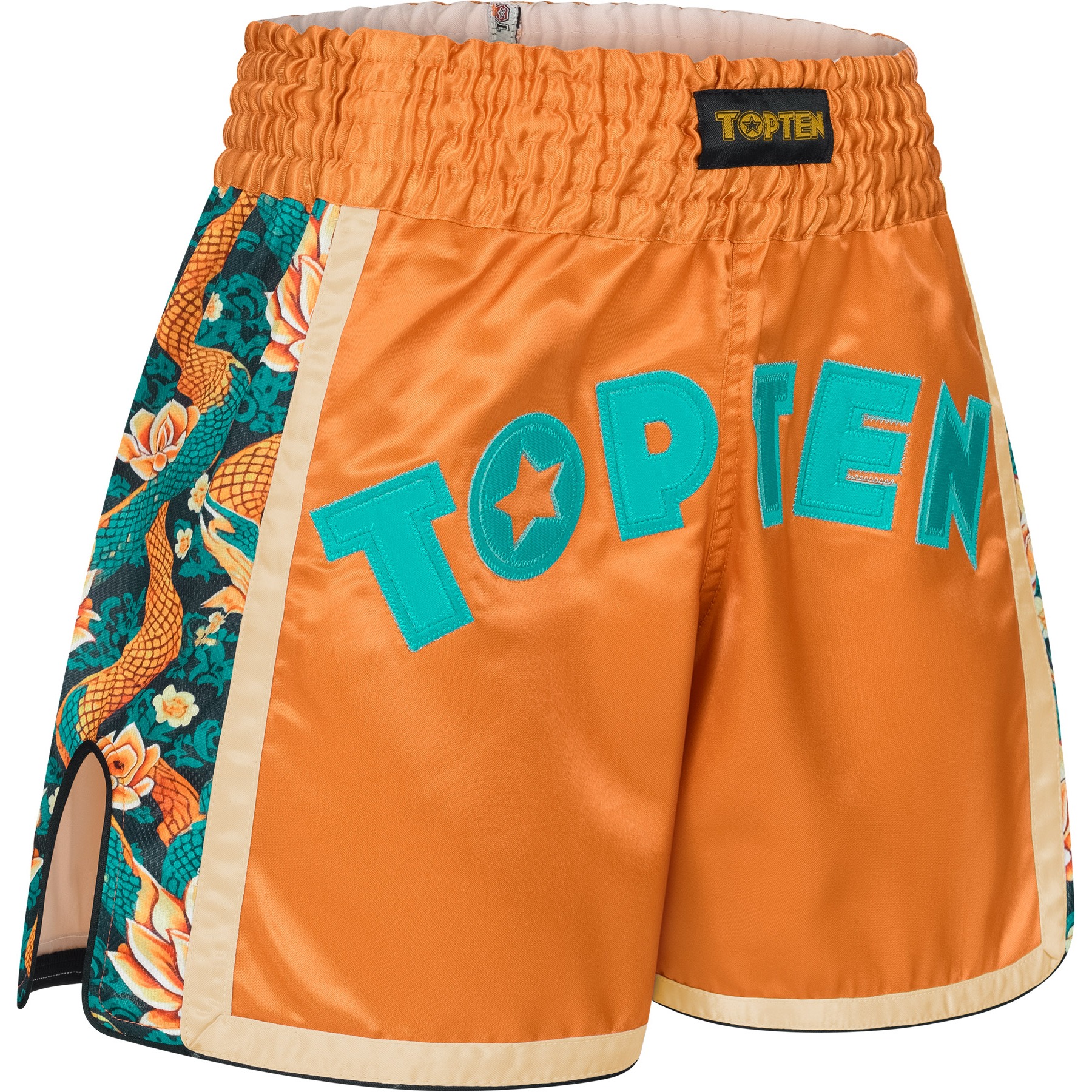 TOP TEN Thaiboks-broekje - Ryu del Mar - Oranje TOP TEN Thaiboks-broekje - Ryu del Mar - Oranje