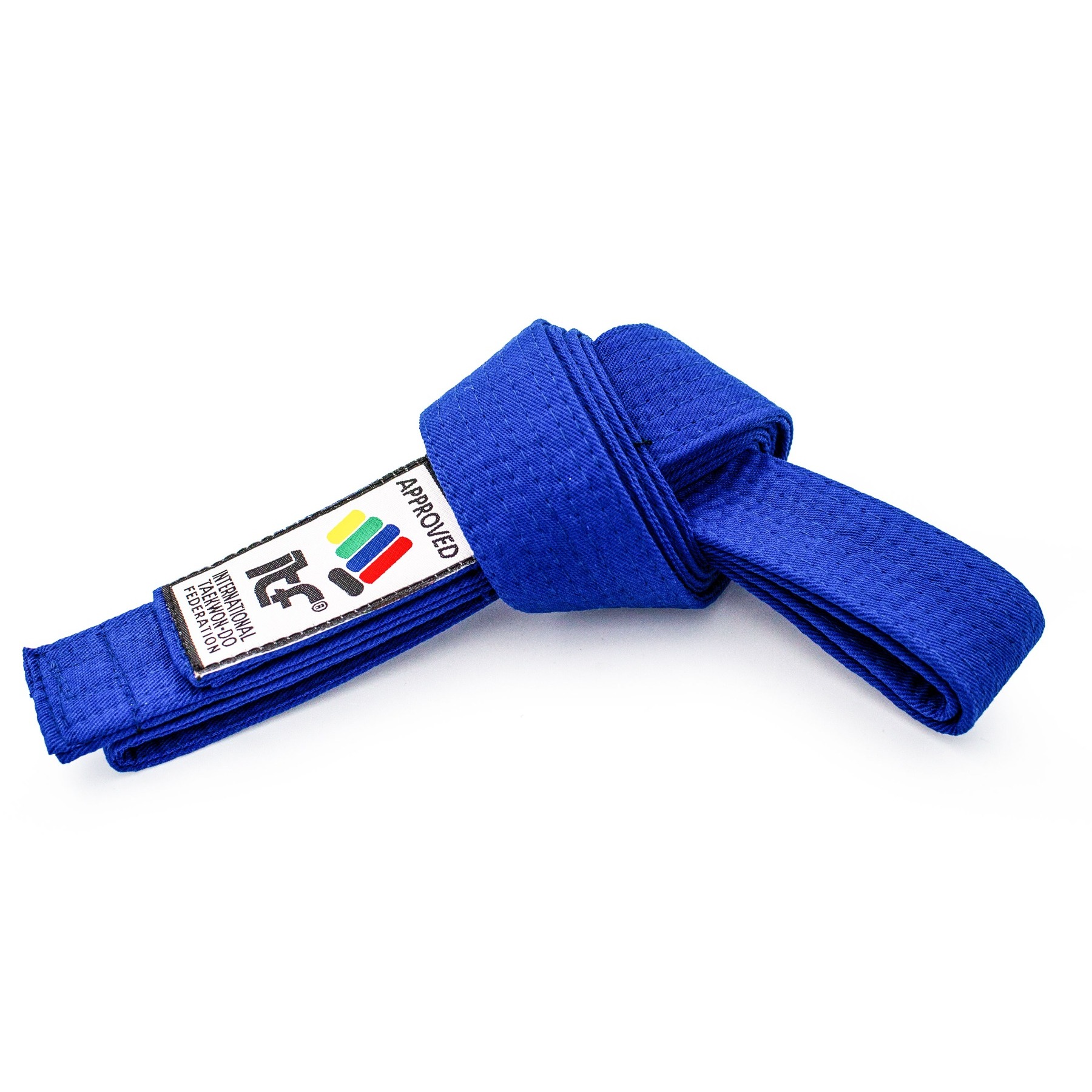 TOP TEN Taekwondo band - ITF - Blauw TOP TEN Taekwondo band - ITF - Blauw
