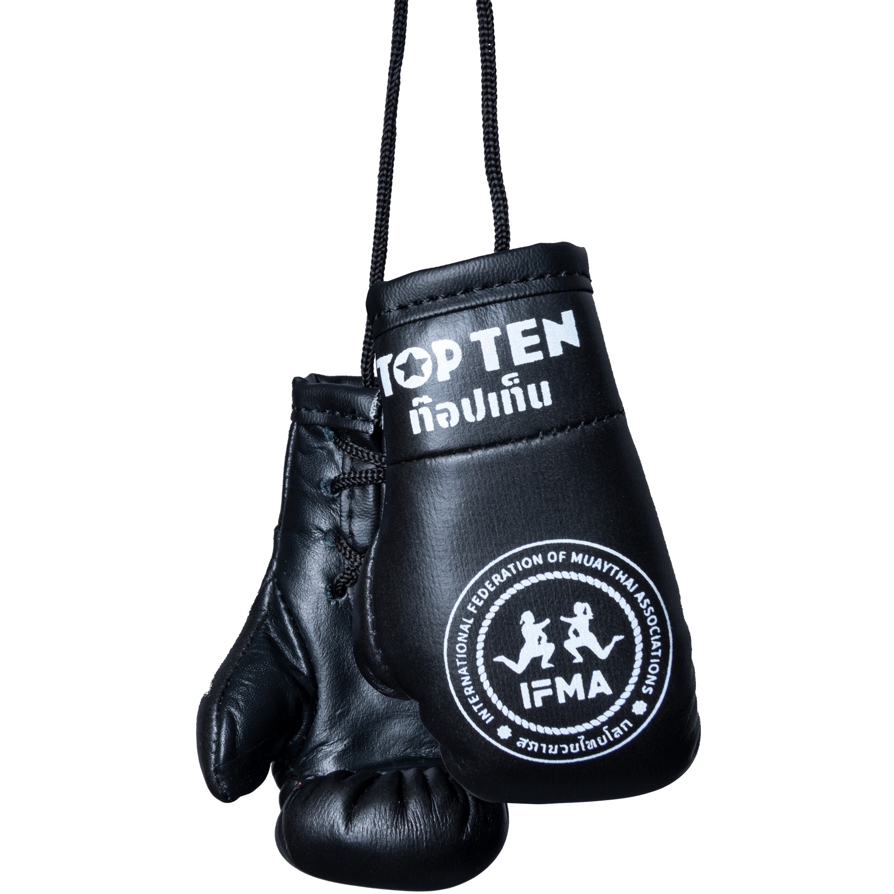 TOP TEN Thaiboks handschoen - IFMA - Zwart TOP TEN Thaiboks handschoen - IFMA - Zwart