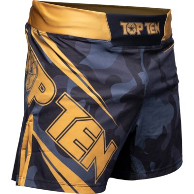 TOP TEN MMA MMA broekje - Black Force - Zwart