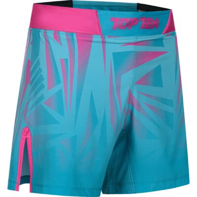 TOP TEN MMA MMA broekje - Borrado - Blauw / Roze TOP TEN MMA MMA broekje - Borrado - Blauw / Roze