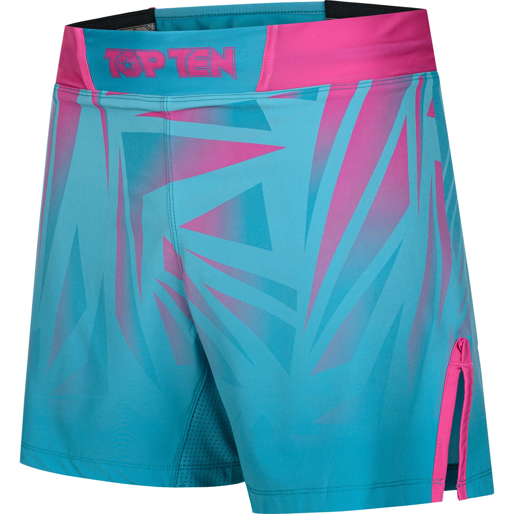 TOP TEN MMA MMA broekje - Borrado - Blauw / Roze TOP TEN MMA MMA broekje - Borrado - Blauw / Roze