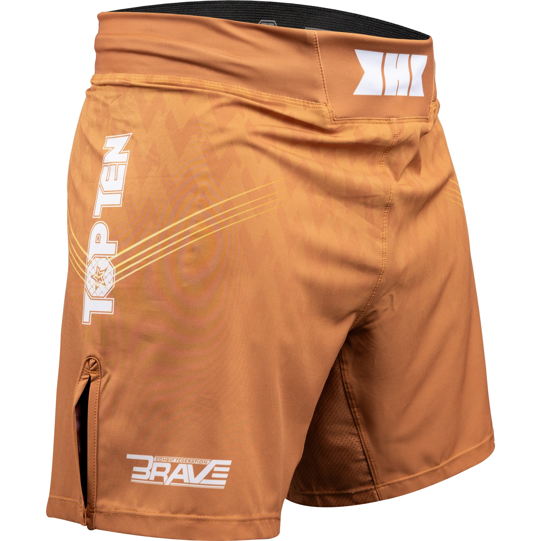 TOP TEN MMA MMA broekje - BRAVE Fight Night - Bruin TOP TEN MMA MMA broekje - BRAVE Fight Night - Bruin