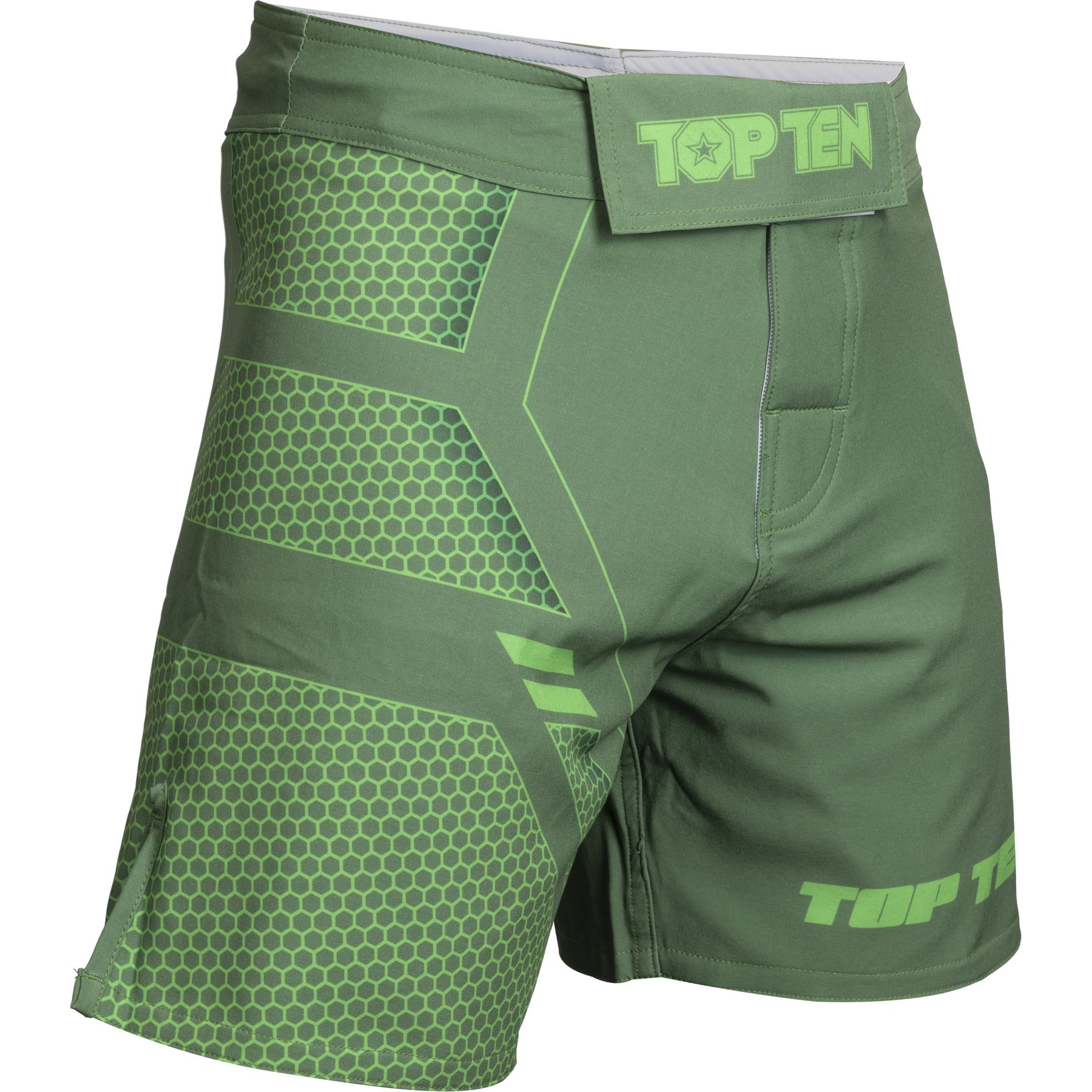 TOP TEN MMA MMA broekje - COMBat - Groen TOP TEN MMA MMA broekje - COMBat - Groen