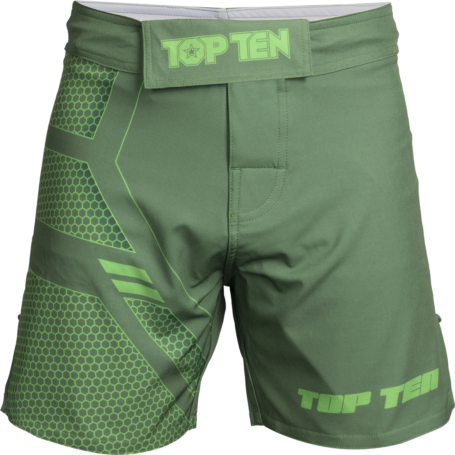 TOP TEN MMA MMA broekje - COMBat - Groen TOP TEN MMA MMA broekje - COMBat - Groen