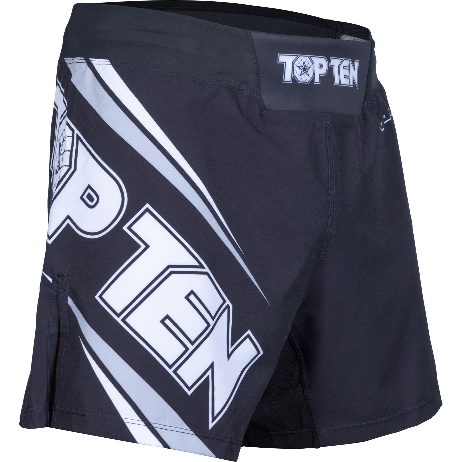 TOP TEN MMA MMA broekje - Fight Team - Zwart TOP TEN MMA MMA broekje - Fight Team - Zwart