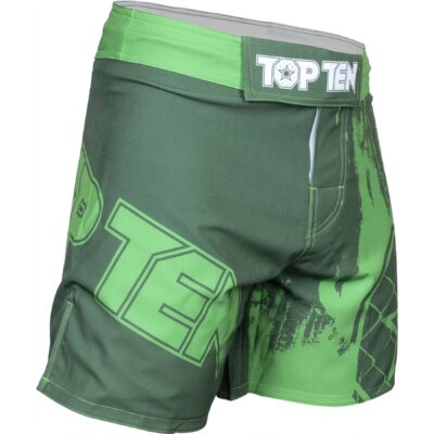 TOP TEN MMA MMA broekje - Power Ink - Groen