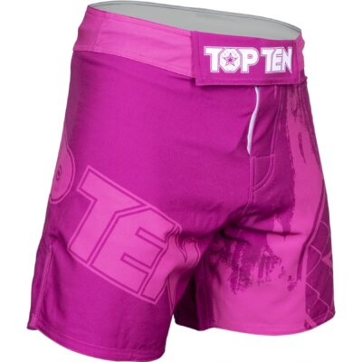 TOP TEN MMA MMA broekje - Power Ink - Roze TOP TEN MMA MMA broekje - Power Ink - Roze