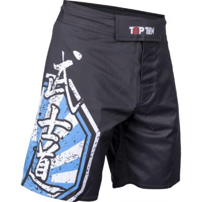 TOP TEN MMA MMA broekje - Sunrise - Zwart / Blauw TOP TEN MMA MMA broekje - Sunrise - Zwart / Blauw