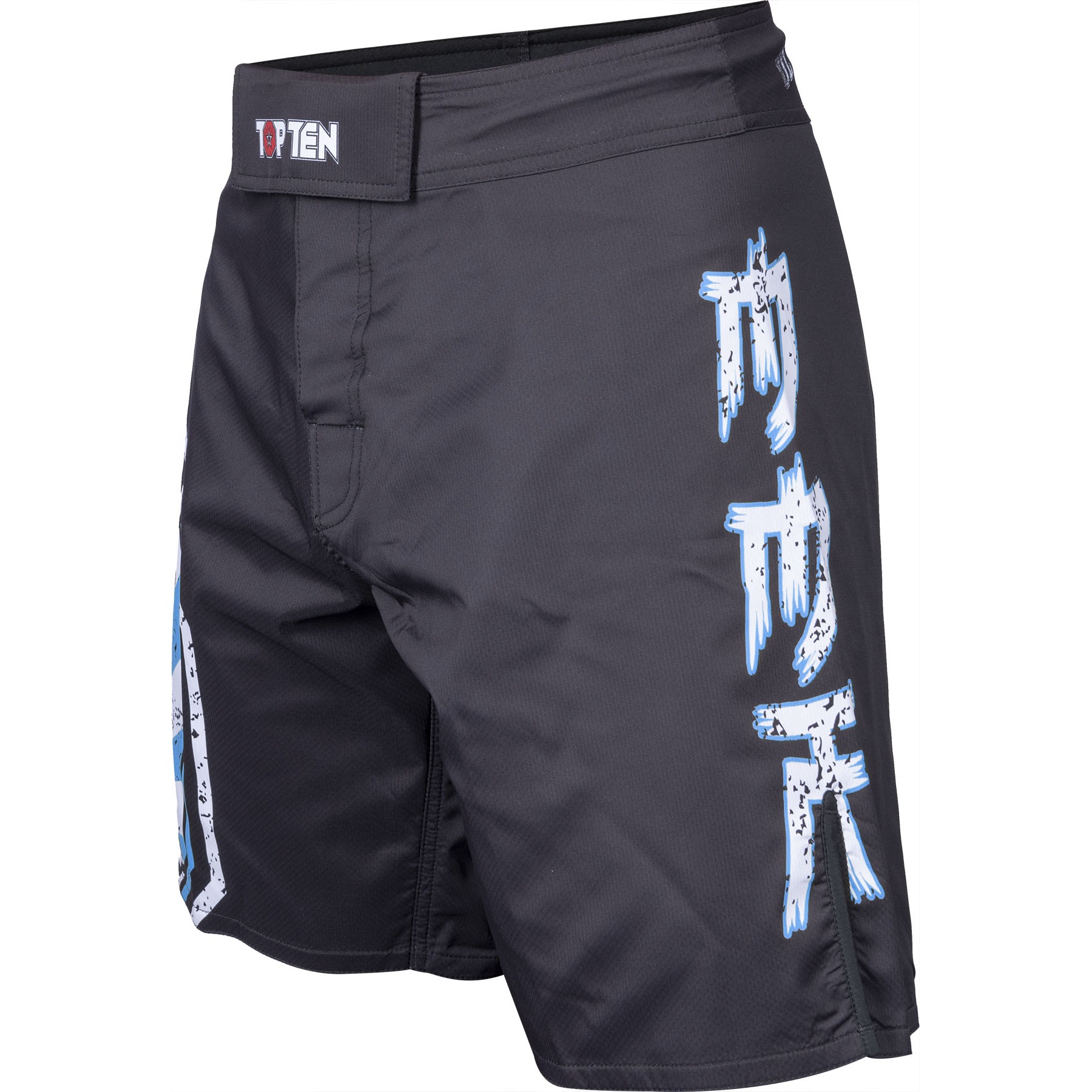 TOP TEN MMA MMA broekje - Sunrise - Zwart / Blauw TOP TEN MMA MMA broekje - Sunrise - Zwart / Blauw