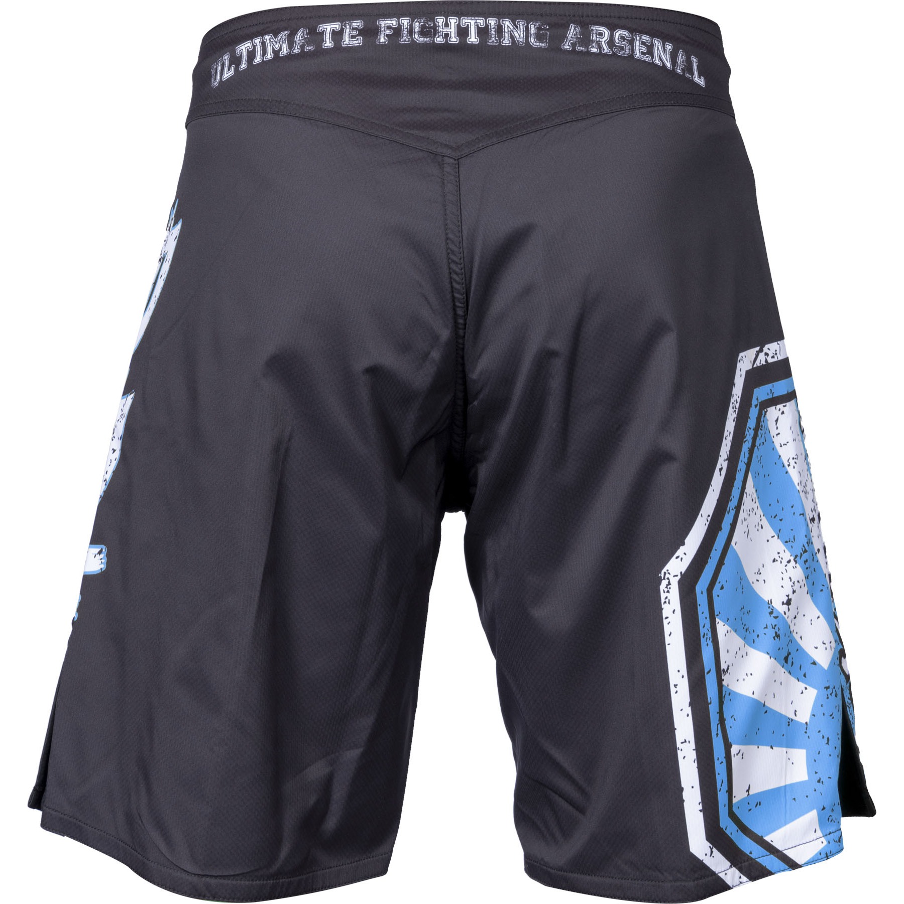 TOP TEN MMA MMA broekje - Sunrise - Zwart / Blauw TOP TEN MMA MMA broekje - Sunrise - Zwart / Blauw