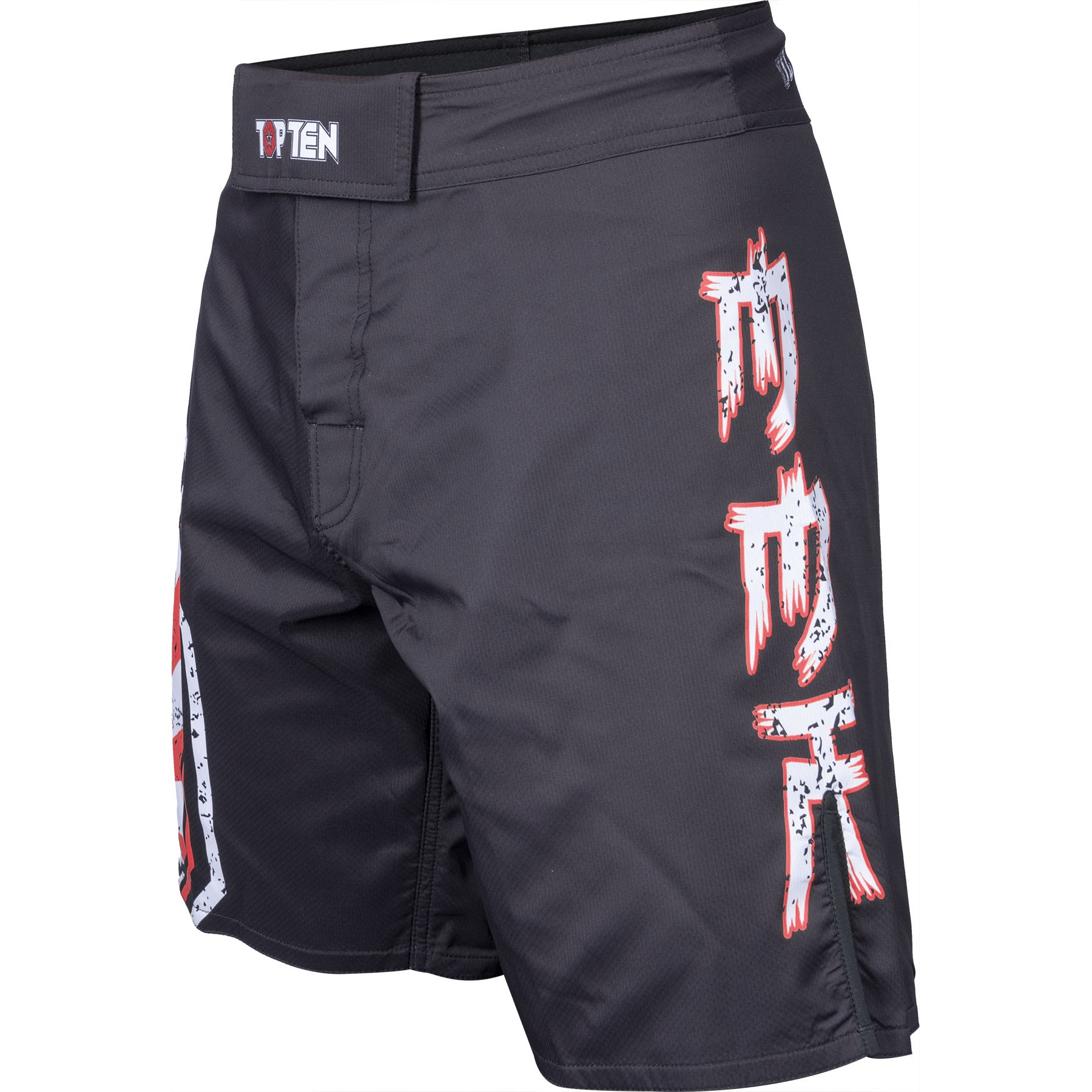 TOP TEN MMA MMA broekje - Sunrise - Zwart / Rood TOP TEN MMA MMA broekje - Sunrise - Zwart / Rood