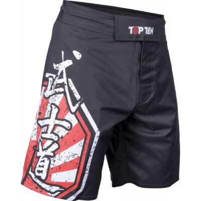 TOP TEN MMA MMA broekje - Sunrise - Zwart / Rood TOP TEN MMA MMA broekje - Sunrise - Zwart / Rood