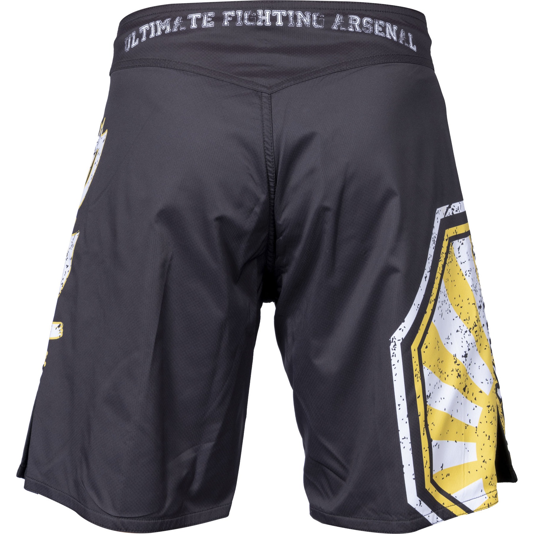 TOP TEN MMA MMA broekjes - Sunrise - Zwart / Geel TOP TEN MMA MMA broekjes - Sunrise - Zwart / Geel
