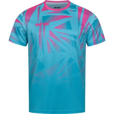 TOP TEN MMA T-shirt - Borrado - Blauw / Roze TOP TEN MMA T-shirt - Borrado - Blauw / Roze