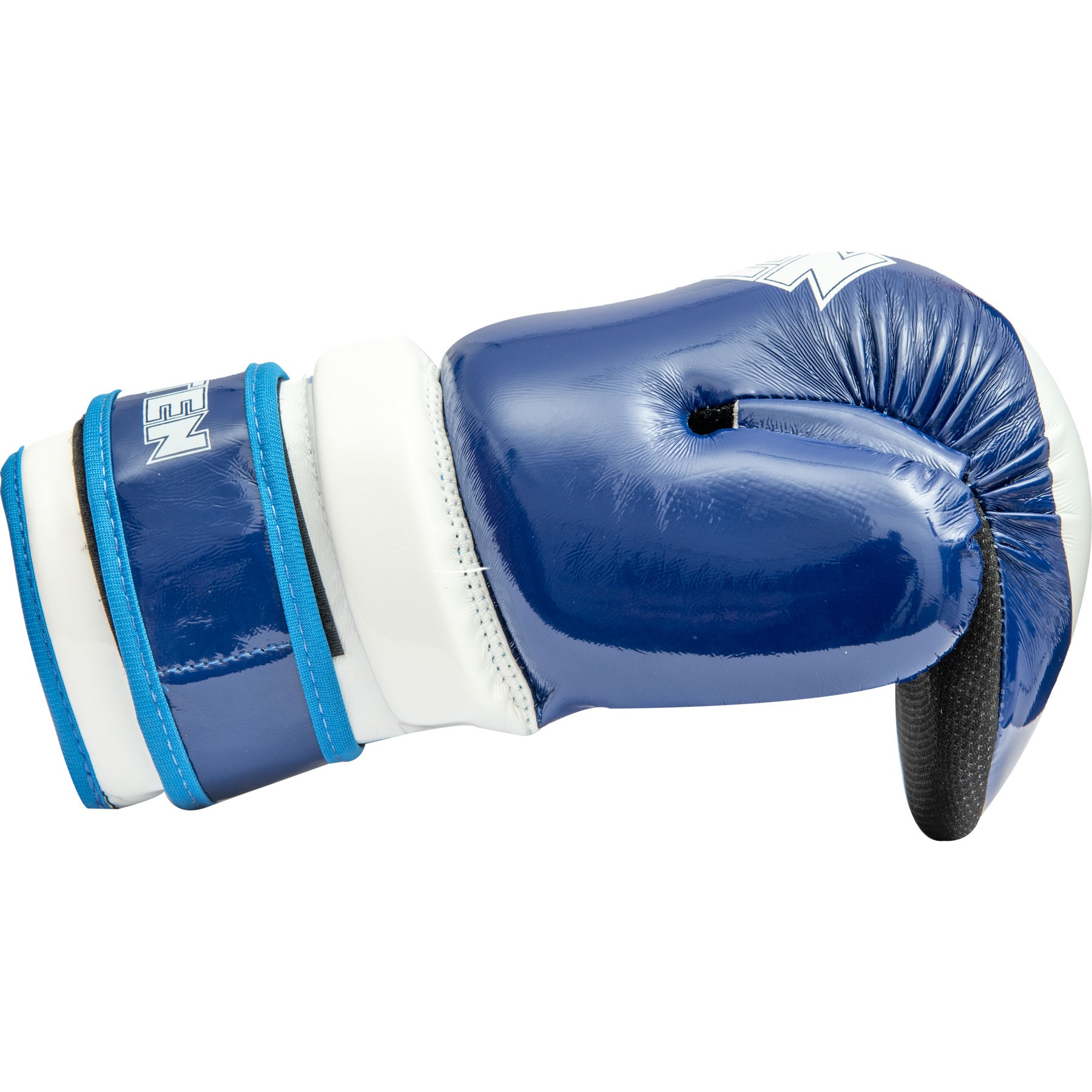 TOP TEN Karate handschoenen - Glossy Block ITF - Blauw TOP TEN Karate handschoenen - Glossy Block ITF - Blauw