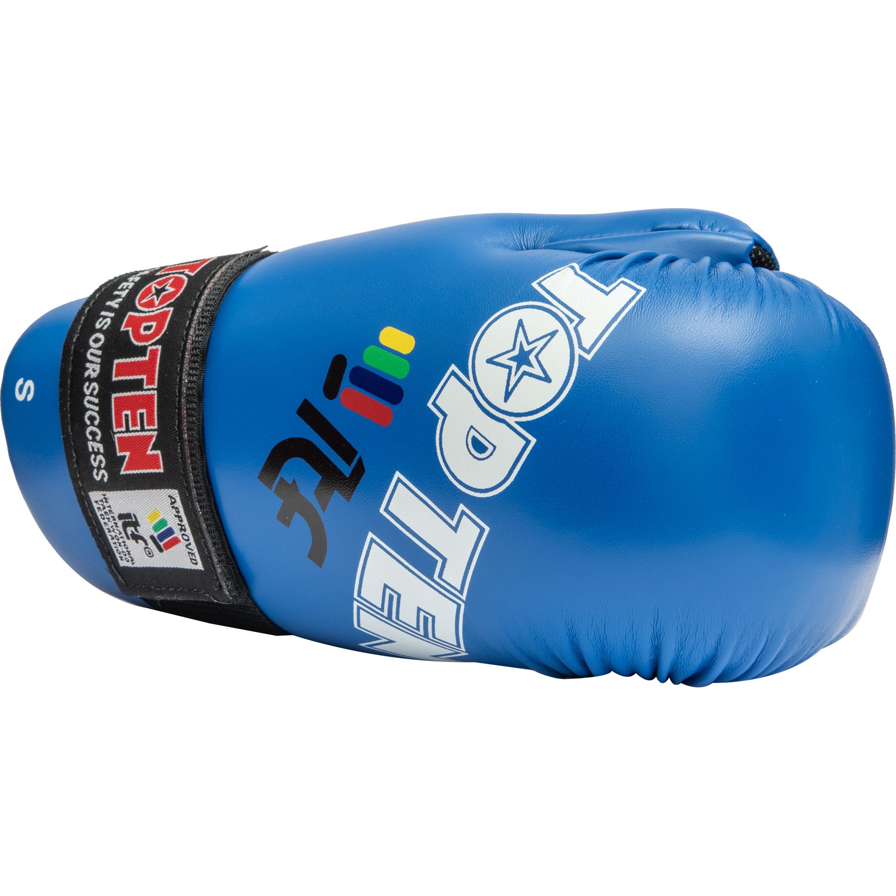 TOP TEN Karate handschoenen - Open Hands ITF - Blauw TOP TEN Karate handschoenen - Open Hands ITF - Blauw