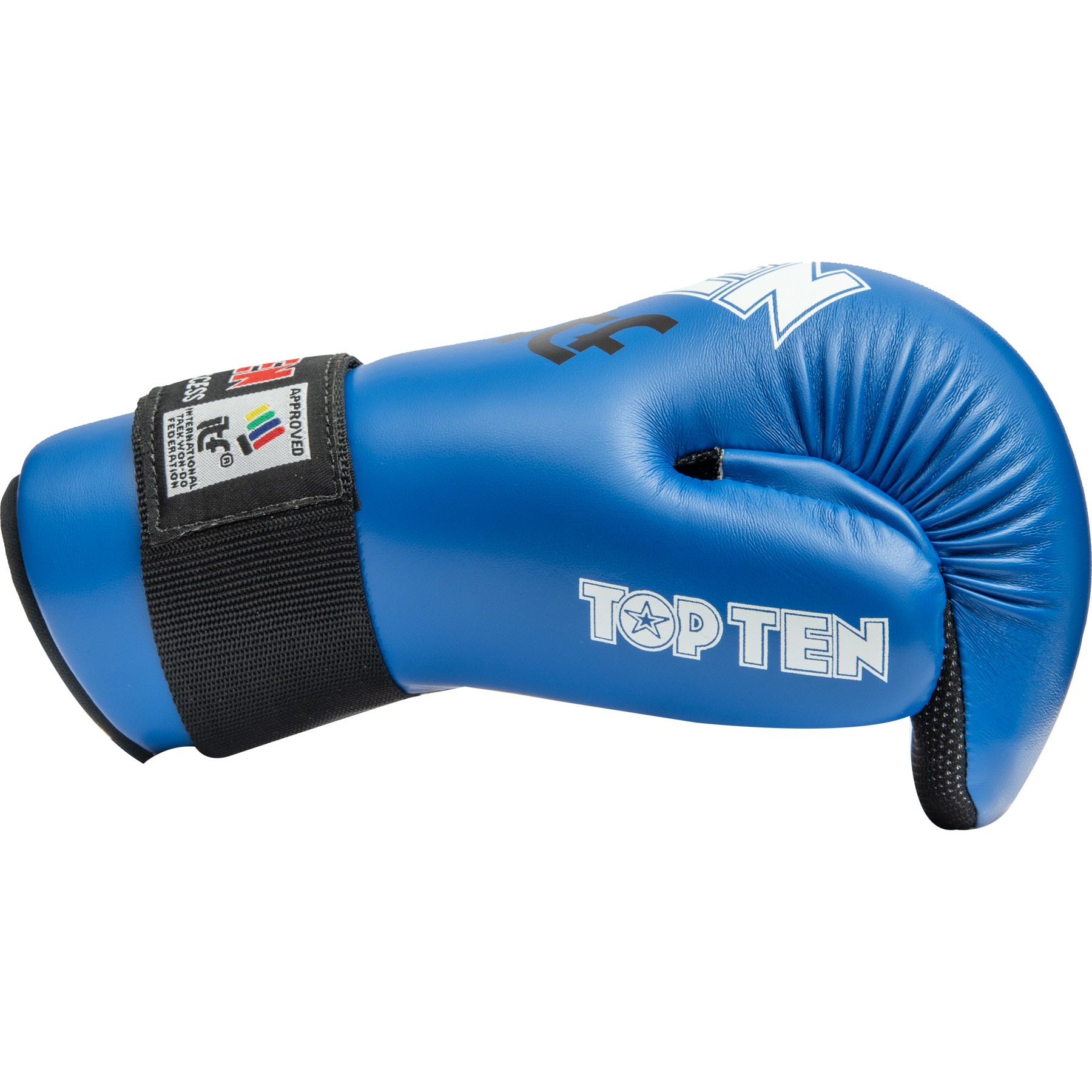 TOP TEN Karate handschoenen - Open Hands ITF - Blauw TOP TEN Karate handschoenen - Open Hands ITF - Blauw