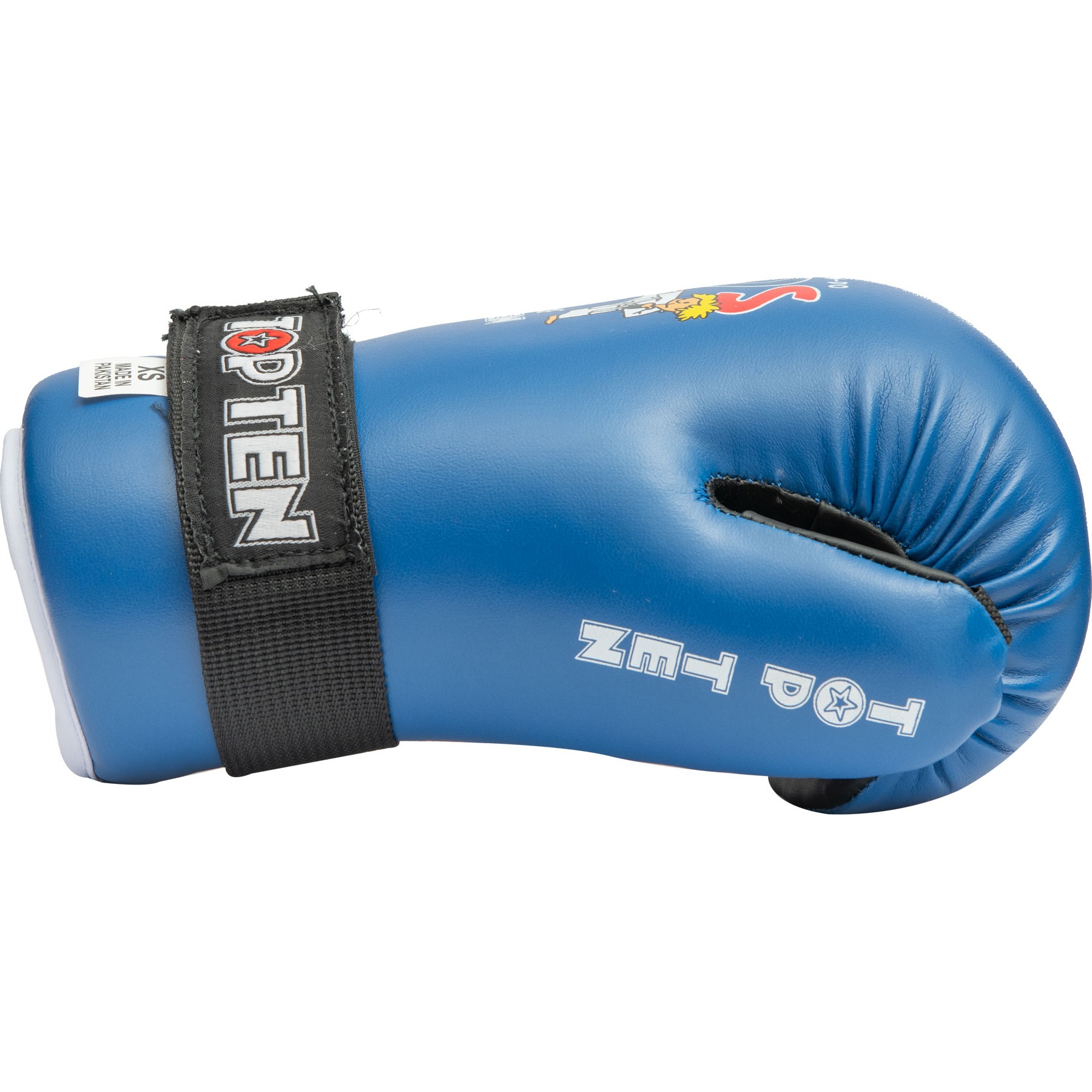 TOP TEN Taekwondo handschoenen - ITF Kids - Blauw - Afbeelding 3