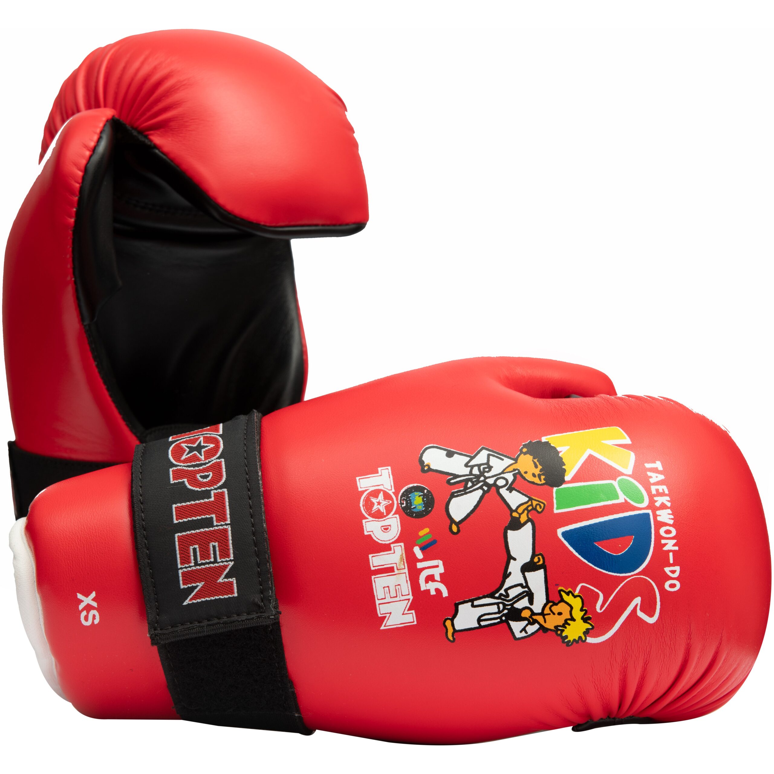 TOP TEN Karate handschoenen - ITF Kids - Rood TOP TEN Karate handschoenen - ITF Kids - Rood