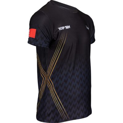 TOP TEN MMA T-shirt - BRAVE Fight Night - Zwart TOP TEN MMA T-shirt - BRAVE Fight Night - Zwart