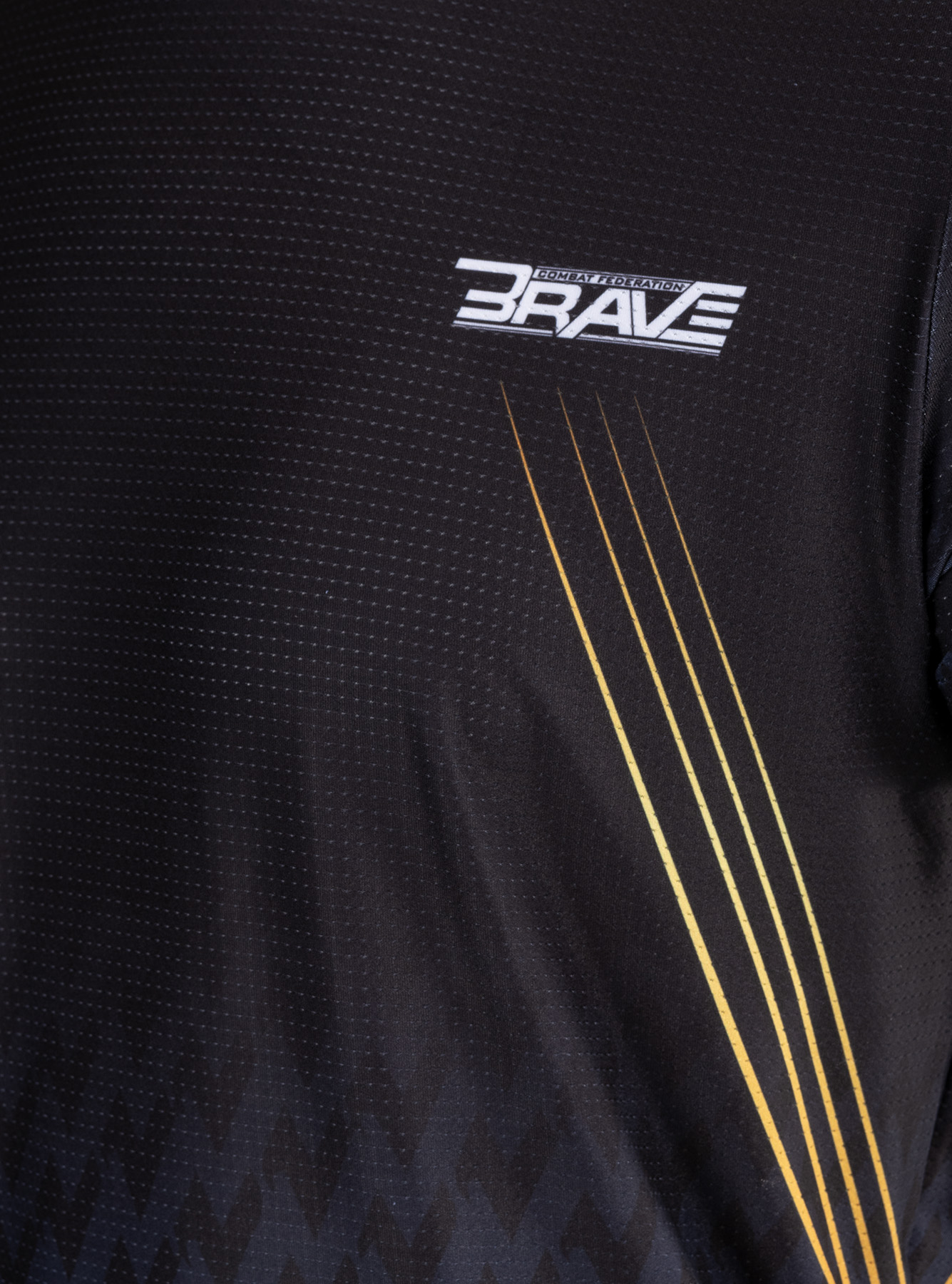 TOP TEN MMA T-shirt - BRAVE Fight Night - Zwart TOP TEN MMA T-shirt - BRAVE Fight Night - Zwart